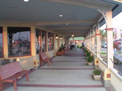Bretts Waterway Cafe at the harbour in downtown Fernandina