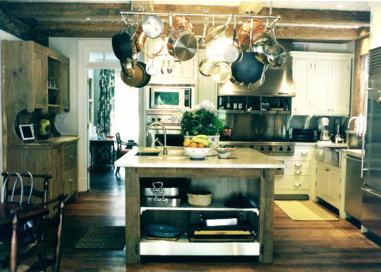 Upscale country kitchen